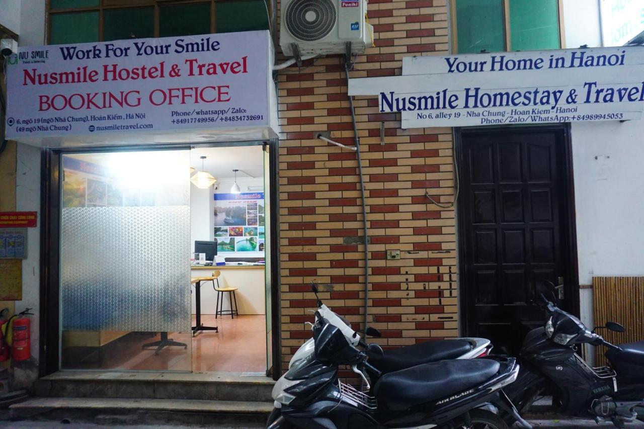 Nusmile'S Hostel And Travel ฮานอย ภายนอก รูปภาพ